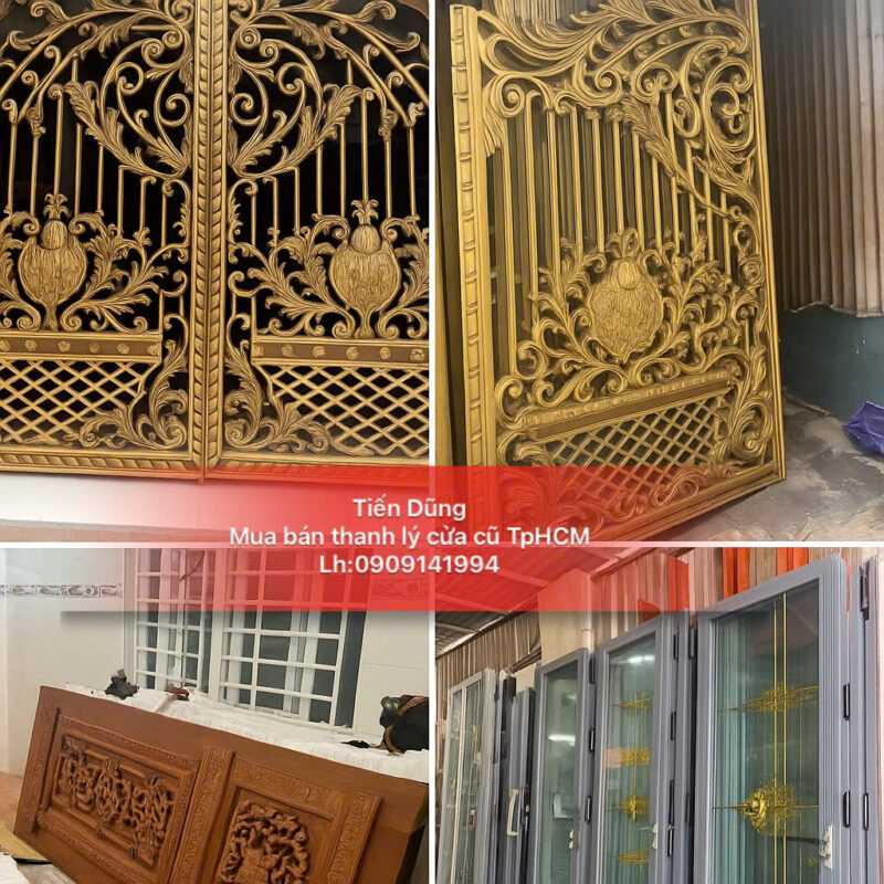 Thanh Lý Cửa Sắt Cũ TPHCM: Dịch Vụ Uy Tín, Giá Cao Từ Đức Lợi