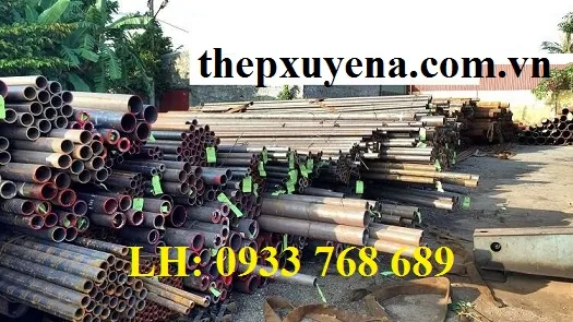 Kho hàng ống thép đúc chịu nhiệt đa dạng quy cách