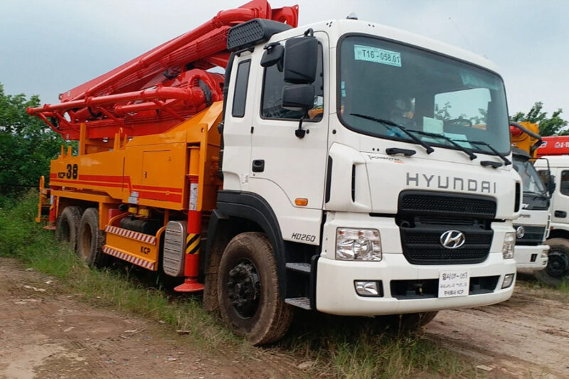 Tổng Hợp Các Loại Xe Bơm Bê Tông Phổ Biến Tại Việt Nam