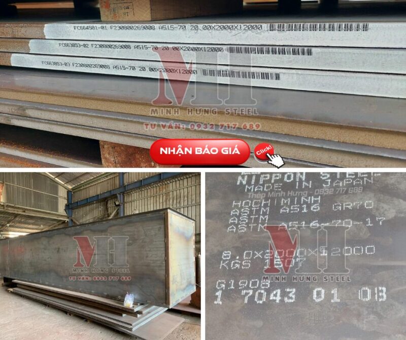 Báo Giá Thép Chịu Nhiệt A515: Thông Tin Chi Tiết & Ứng Dụng