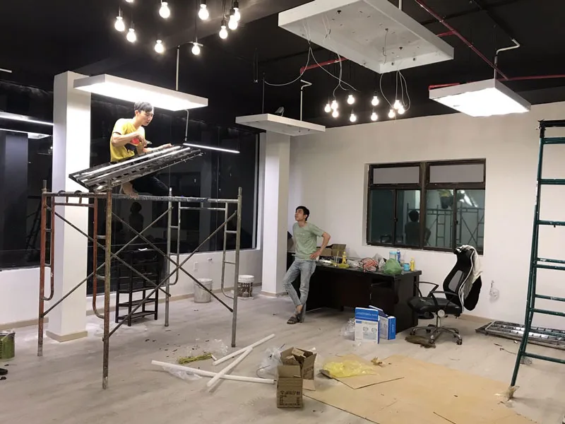 Hạch toán chi phí sửa chữa văn phòng thuê