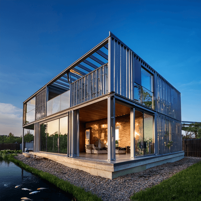 Chi Tiết Về Giá Xây Dựng Nhà Khung Thép 2 Tầng Và Các Yếu Tố Ảnh Hưởng