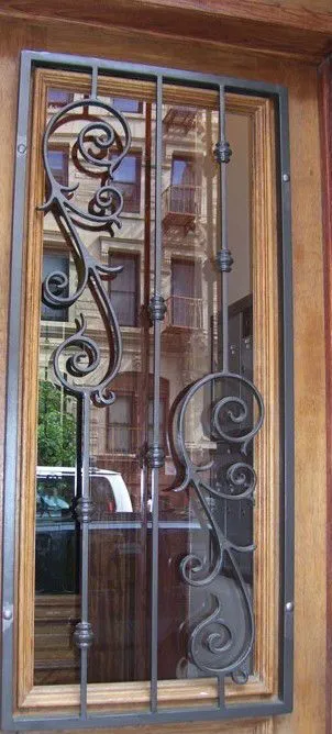 Mẫu song sắt nghệ thuật với chi tiết CNC