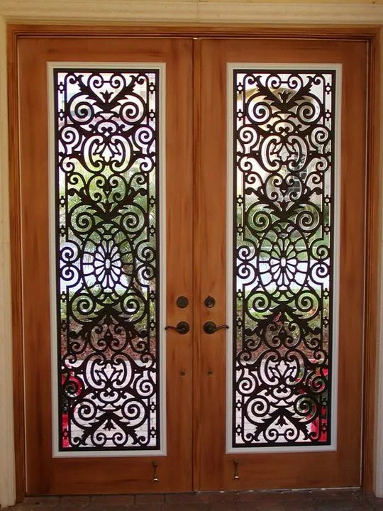 Thiết kế song sắt mỹ nghệ phong cách tối giản