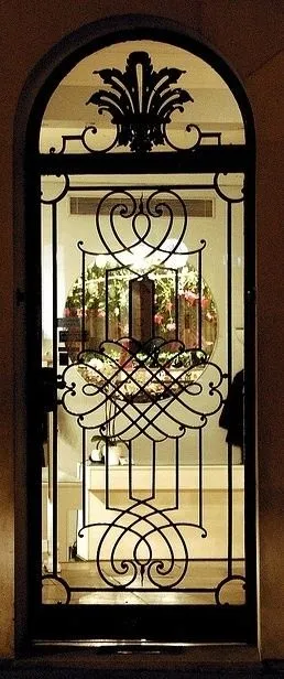 Mẫu song sắt mỹ nghệ kết hợp CNC laser