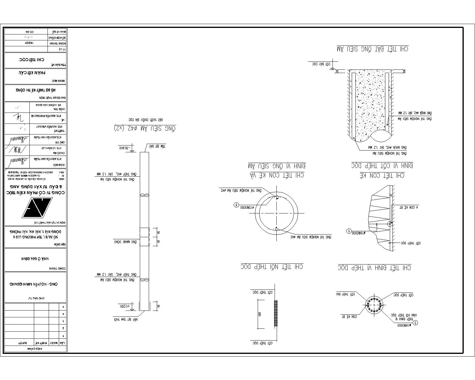 Chi tiết cọc khoan nhồi phần 2