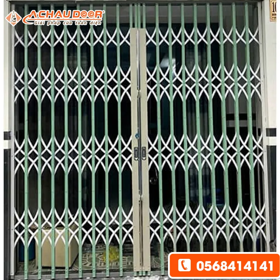 cửa sắt kéo không lá Đài Loan U 1.4 ly