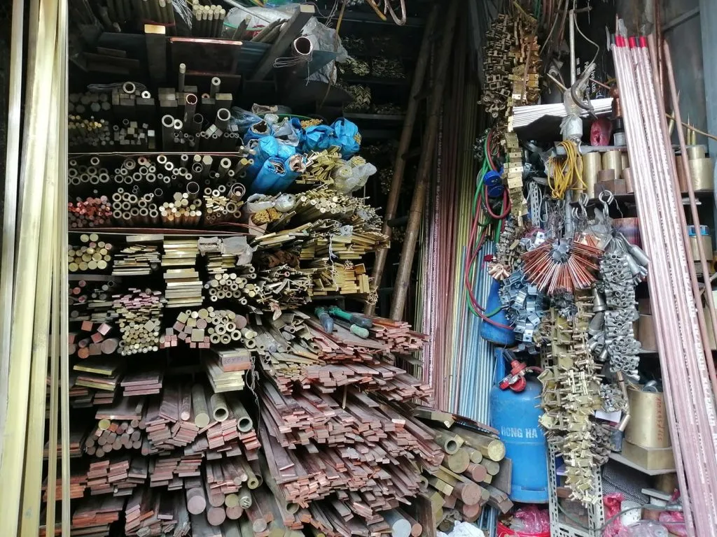 Vật tư chống sét mạ kẽm đóng gói sẵn sàng giao hàng