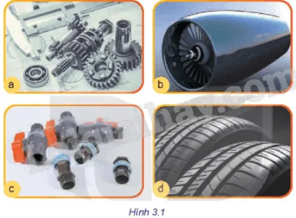 Ứng dụng vật liệu trong sản phẩm cơ khí: thép, hợp kim, gốm, polymer