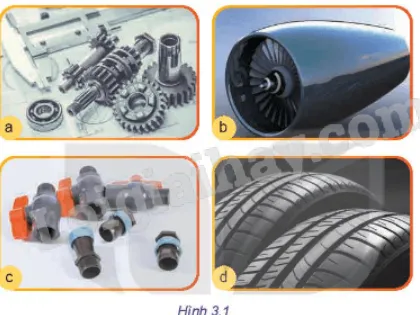 Phân loại vật liệu cơ khí: kim loại, vô cơ phi kim, hữu cơ polymer