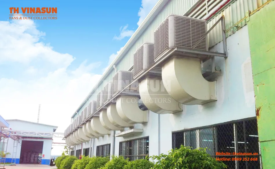 Quạt làm mát nhà xưởng công nghiệp
