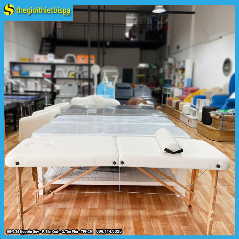 Giường Spa Gấp Gọn Vali Chân Inox: Giải Pháp Đa Năng Cho Spa Chuyên Nghiệp