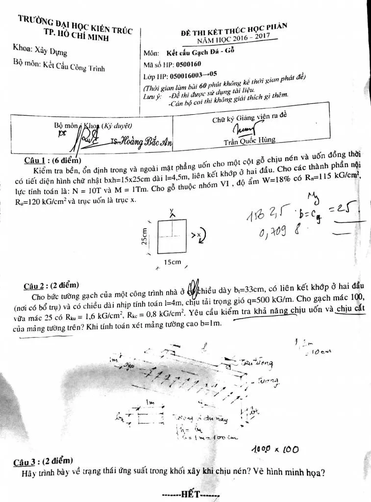 Tài liệu kết cấu gạch đá gỗ