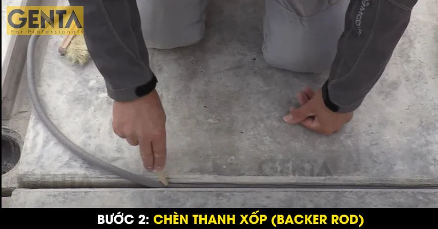 Chèn thanh xốp backer rod
