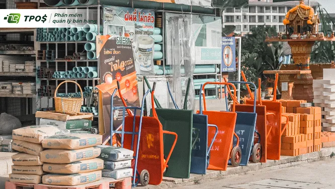 Yếu tố thành công của một cửa hàng bán vật liệu xây dựng