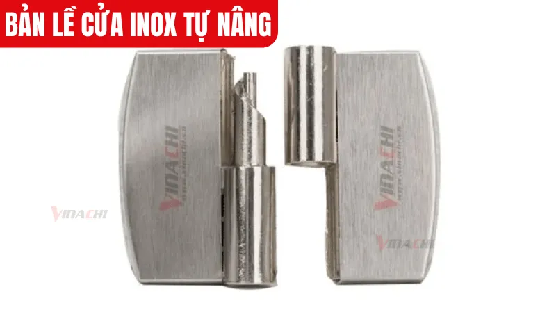 Bản lề cửa inox tự nâng nâng lên không kẹt, tự đóng theo hình xoắn ốc