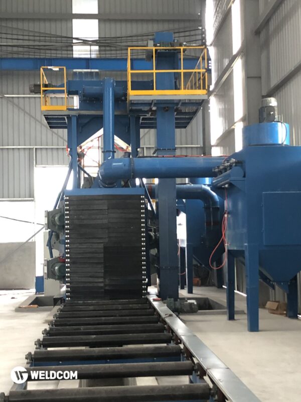 Máy Phun Bi Dầm Thép Bruco SBH Series: Giải Pháp Tối Ưu Cho Kết Cấu Thép