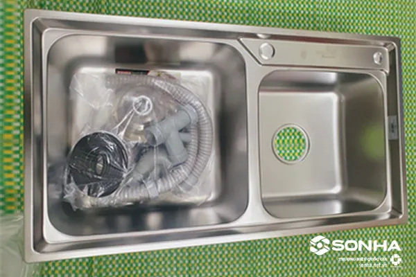 Hệ thống thoát nước và xi phông của chậu S80