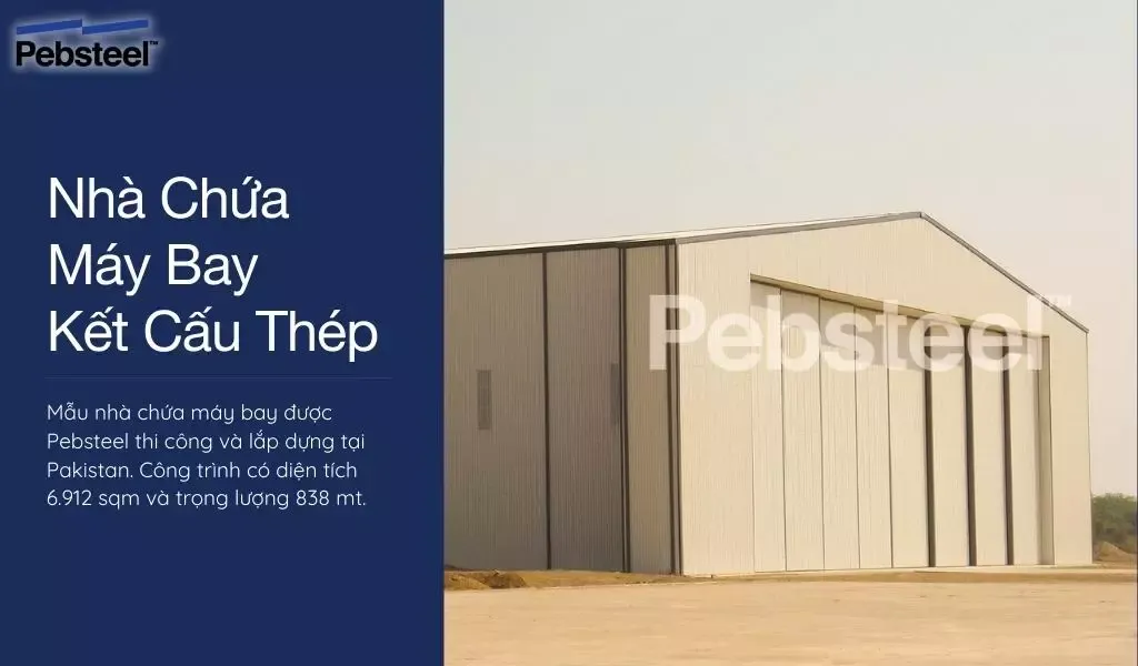 Nhà chứa máy bay kết cấu thép