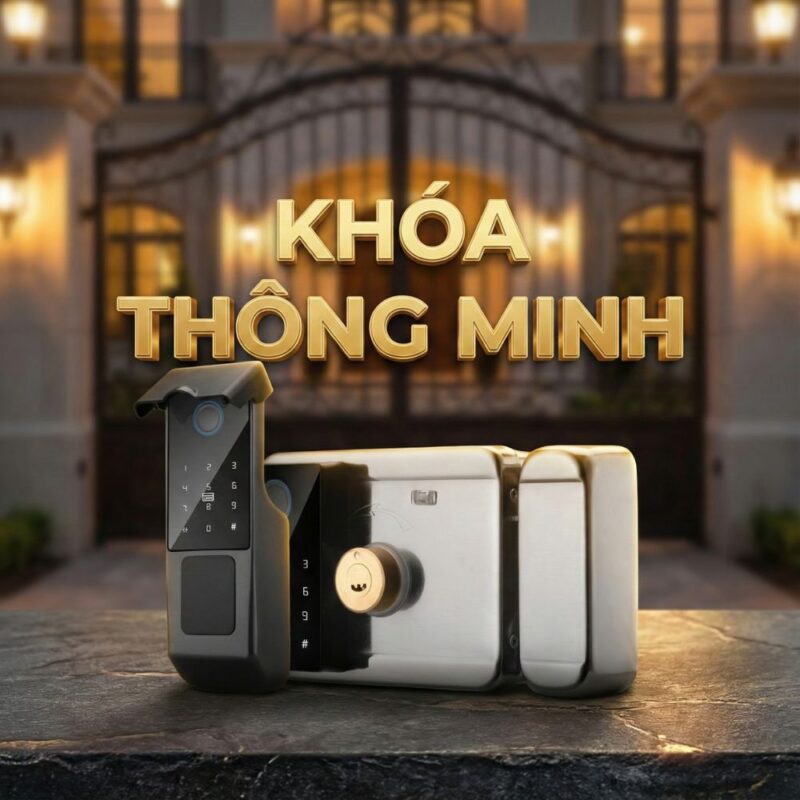 Khóa Cổng Sắt Thông Minh: Giải Pháp An Ninh Hiện Đại Cho Ngôi Nhà