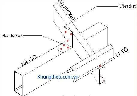 Xà gồ thép lợp ngói VINATRUSS