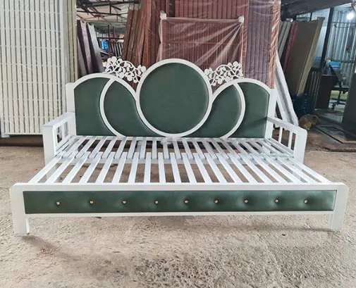 4 Mẫu giường gấp thành ghế bằng sắt đẹp nhất hiện nay