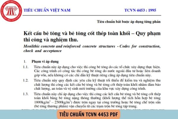 Tiêu Chuẩn Nghiệm Thu Bê Tông Cốt Thép TCVN 4453:1995 – Hướng Dẫn Chi Tiết Thi Công Và Kiểm Định Chất Lượng
