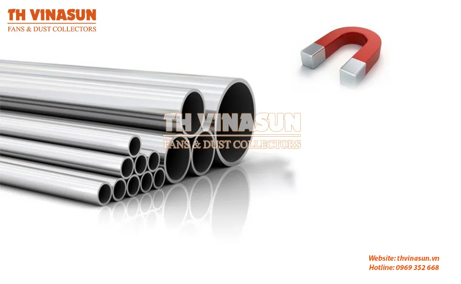 inox 304 có hít nam châm không