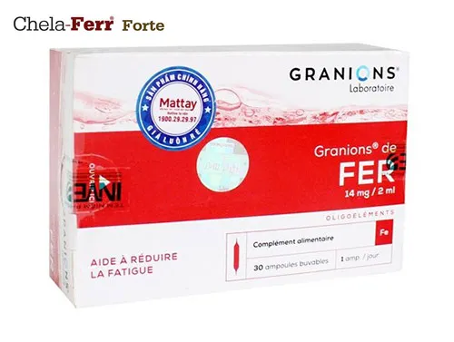 Sắt dạng nước Granions De Fer của Pháp