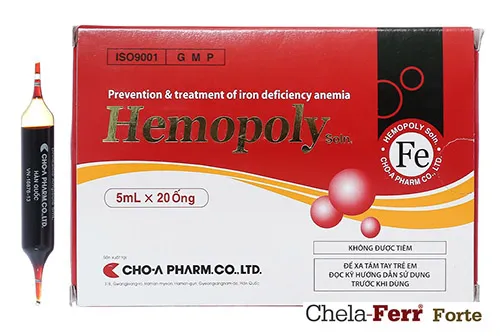 Sắt cho người lớn dạng nước Hemopoly