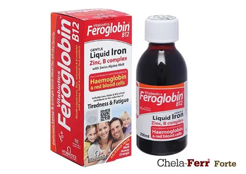 Sắt dạng nước Feroglobin B12 của Anh