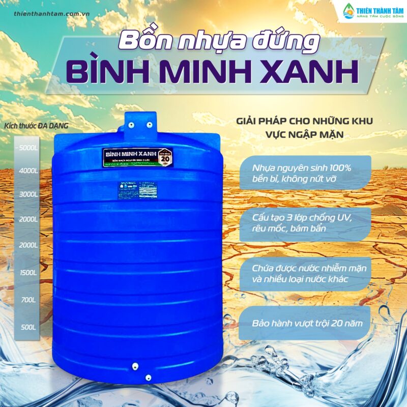 Bồn Nước Inox Hoa Sen 1000L Ngang: Giải Pháp Lưu Trữ Nước Bền Vững Cho Gia Đình