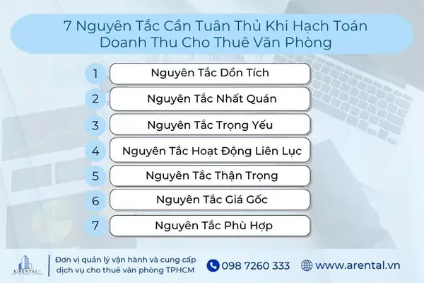 Bảy nguyên tắc kế toán cần tuân thủ khi hạch toán doanh thu
