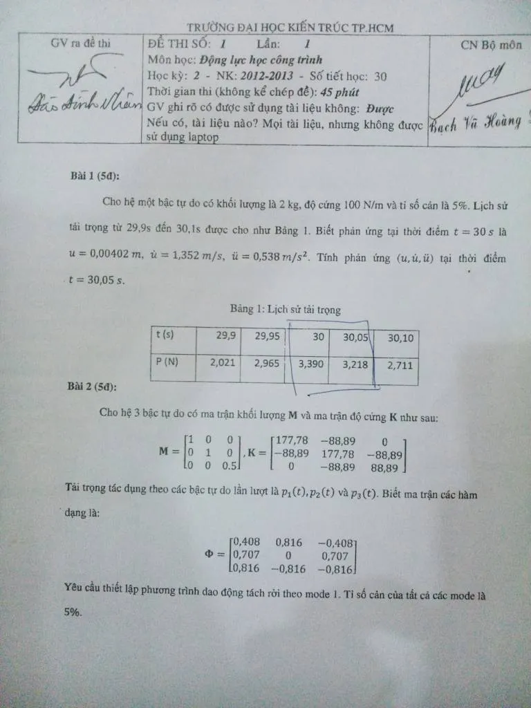 Bài giảng động lực học