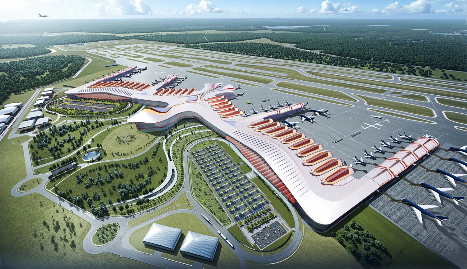 Phối cảnh Cảng hàng không quốc tế Phú Quốc