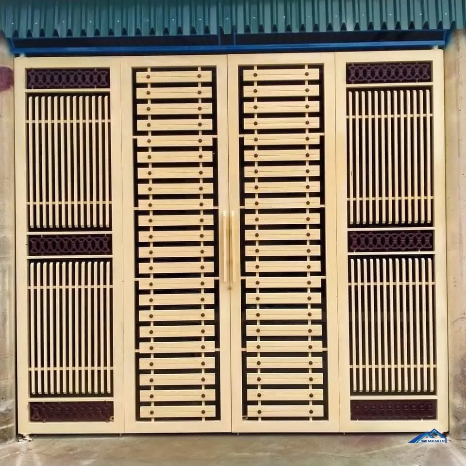 Lợi ích khi lắp đặt cửa cổng 4 cánh