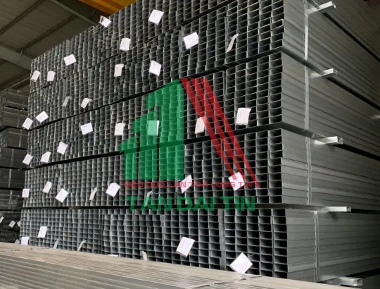 Thép hộp mạ kẽm Hòa Phát với lớp phủ đồng đều