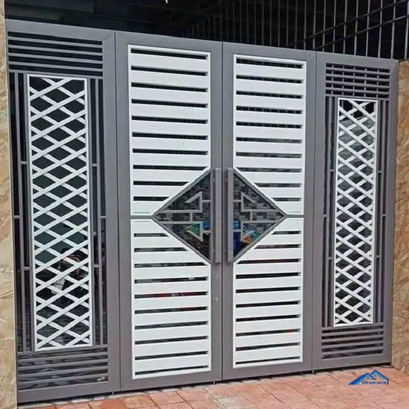 Độ bền của cửa cổng sắt hộp mạ kẽm