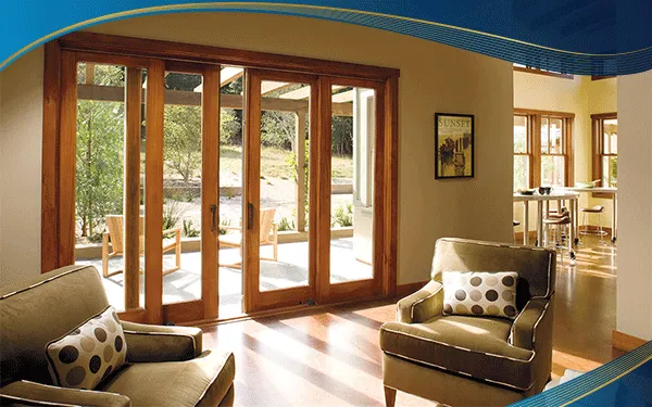 Cửa nhựa lõi thép vân gỗ 4 cánh mở lùa thường được ứng dụng cho cửa chính ra vào ngôi nhà hoặc biệt thự bởi cửa được làm vật liệu uPVC khiến khung cửa cứng cáp.