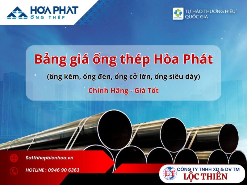 Cập Nhật Giá Sắt Hộp Mạ Kẽm Hòa Phát Mới Nhất 2026