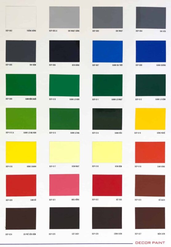 Bảng Màu Sơn Sắt Mạ Kẽm iNDU: Hướng Dẫn Chi Tiết Và Ứng Dụng Thực Tế