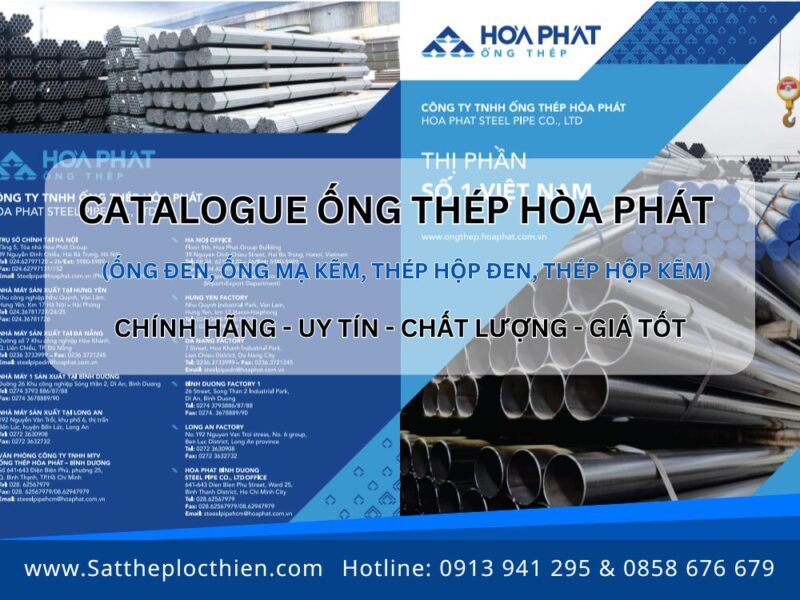 Catalogue Ống Thép Mạ Kẽm Hòa Phát: Thông Số Kỹ Thuật Chi Tiết và Báo Giá Mới Nhất