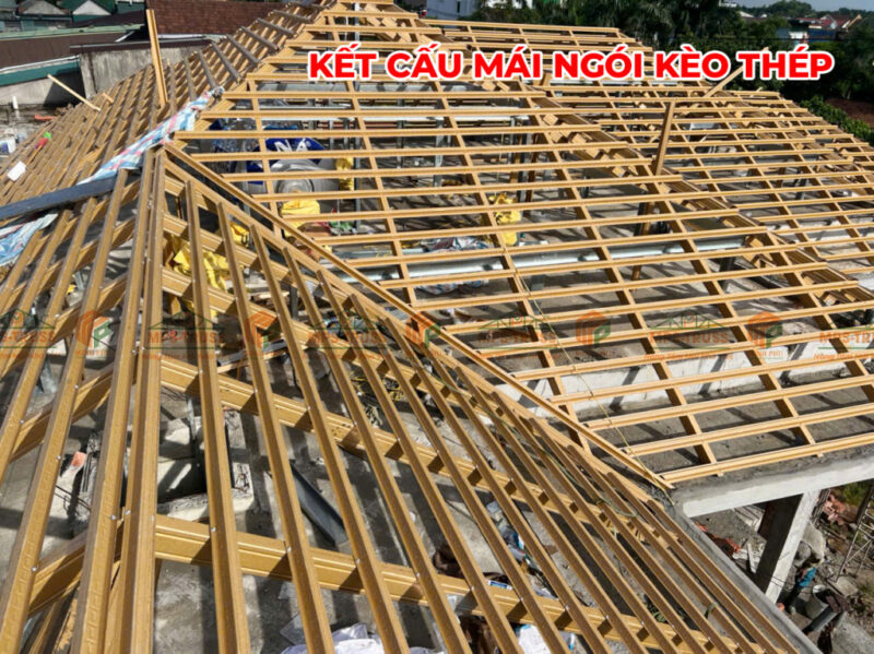 Kết Cấu Mái Ngói Kèo Thép: Hiểu Đúng Để Bền Vững Hàng Chục Năm
