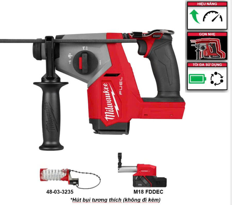 Khoan Bê Tông Dùng Pin Milwaukee M18 BLH: Hiệu Năng Vượt Trội Cho Mọi Công Trình