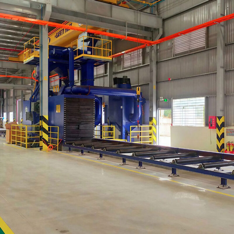 Máy Phun Bi Dầm Thép Bruco SBH Series: Giải Pháp Tối Ưu Cho Kết Cấu Thép