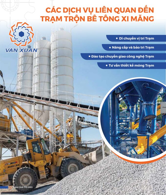 Trạm Trộn Bê Tông 60m3/h: Giải Pháp Hiệu Suất Cao Cho Công Trình