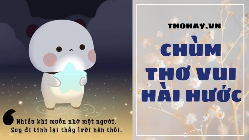 Minh họa các bài thơ chế hài hước về sự lão hóa và đối lập quá khứ - hiện tại