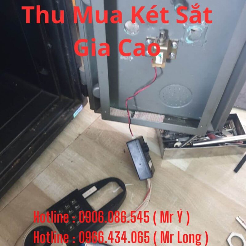 Dịch Vụ Thu Mua Két Sắt Cũ Giá Cao – Uy Tín, Chuyên Nghiệp Tại TP.HCM