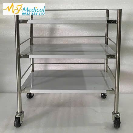 Xe Đẩy 3 Tầng Inox Spa: Giải Pháp Tối Ưu Cho Không Gian Làm Đẹp