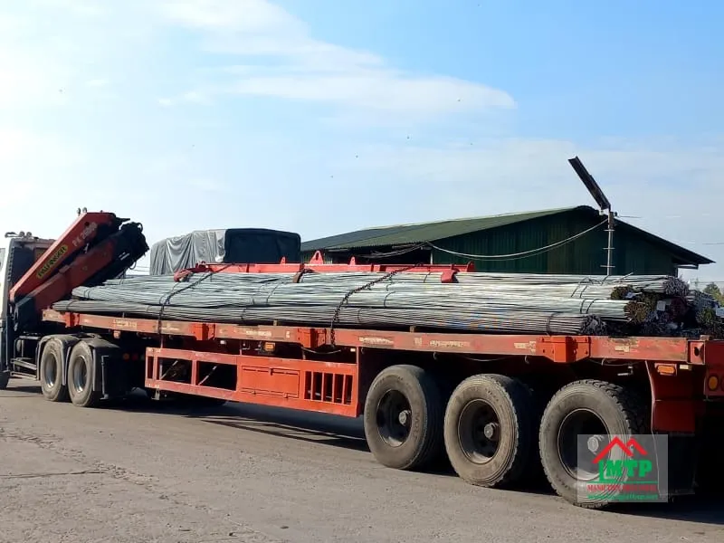 Cung cấp 500 cây thép gân Pomina đến công trình xây dựng Bệnh viện quốc tế Vinmec Đà Nẵng